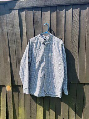 Ariat Pro Series Plaid Button Down size Large